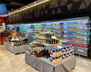 imported products in a supermarket in Guangdong