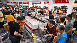 Costco’s opening weekend in Suzhou in 2021