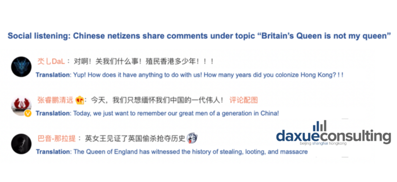 daxue-consulting-chinese-netizens-reaction-death-of-queen-elizabeth-social-listening-2