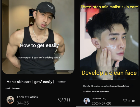 male beauty market in China