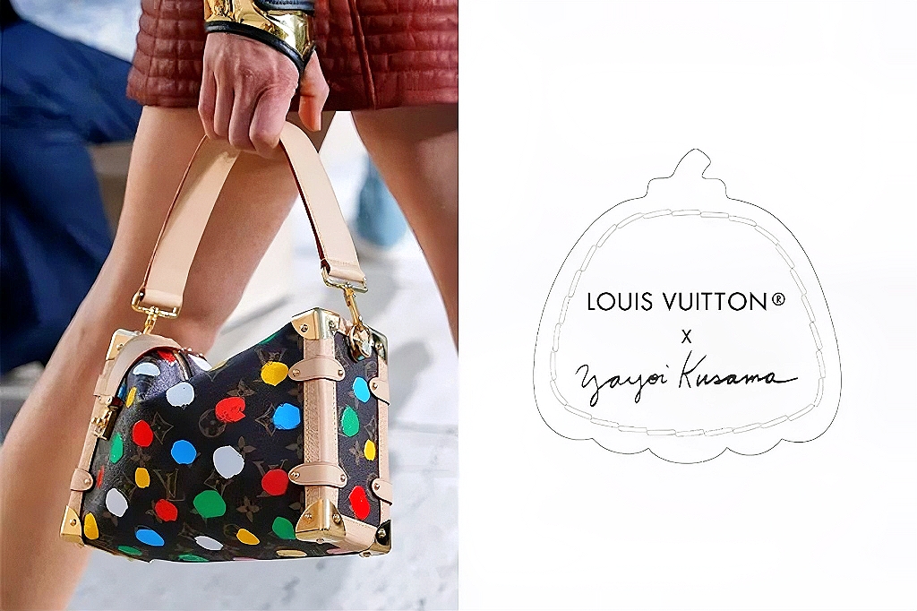 brand collaborations in China: Louis Vuitton × Yayoi Kusama