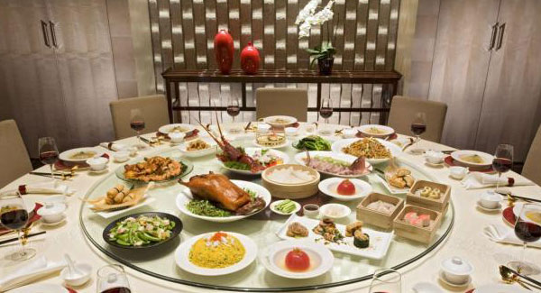business culture in china: dining table