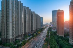 Chinese apartment complexes