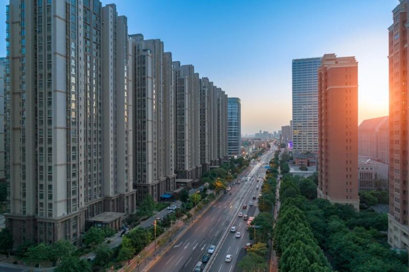 Chinese apartment complexes