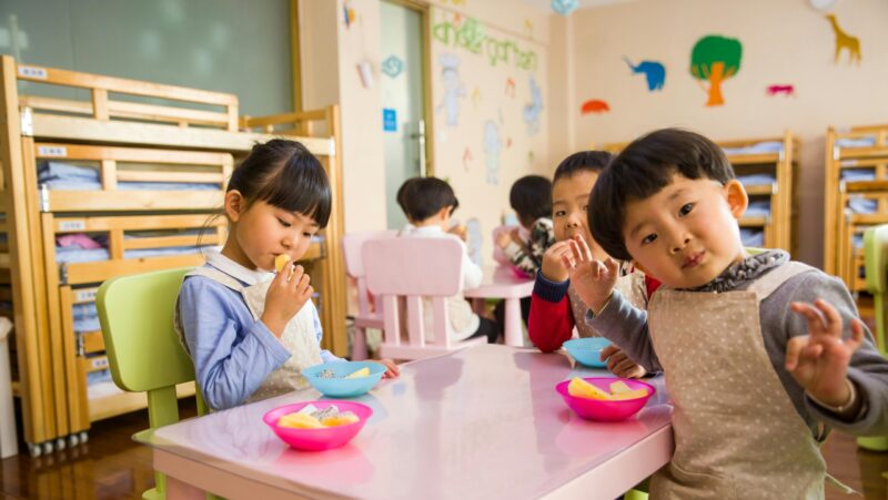 China's child care market