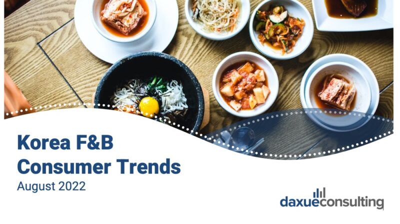 Korea F&B consumer trends