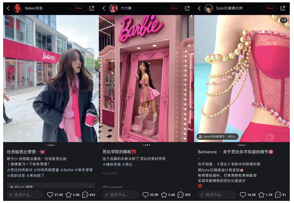 barbie in china leads to barbiecore frenzy