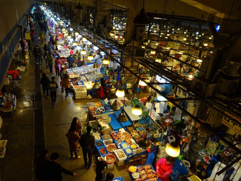 South Korea's seafood market