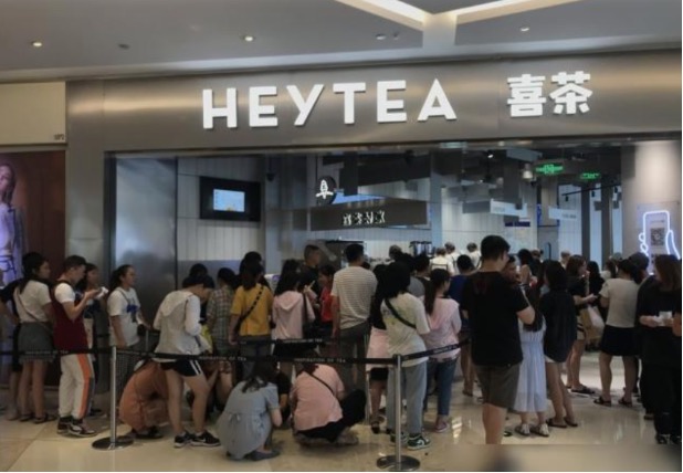 Heytea in China, young people and tea market in China