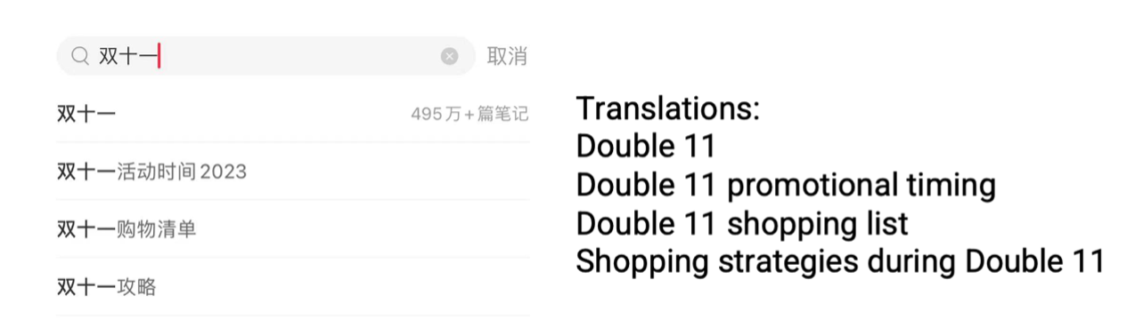 keywords related to Double 11; Singles' Day
