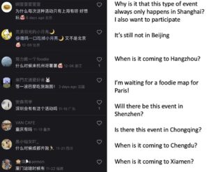 Netizens shared their excitement for the xiaohongshu's Foodie Marathon