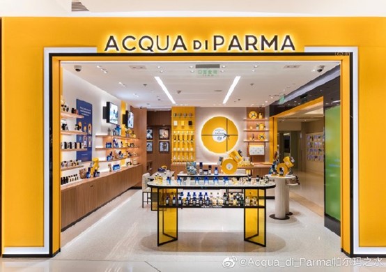 Acqua di Parma in China: Shanghai store