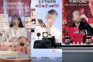 makeup livestreaming in China