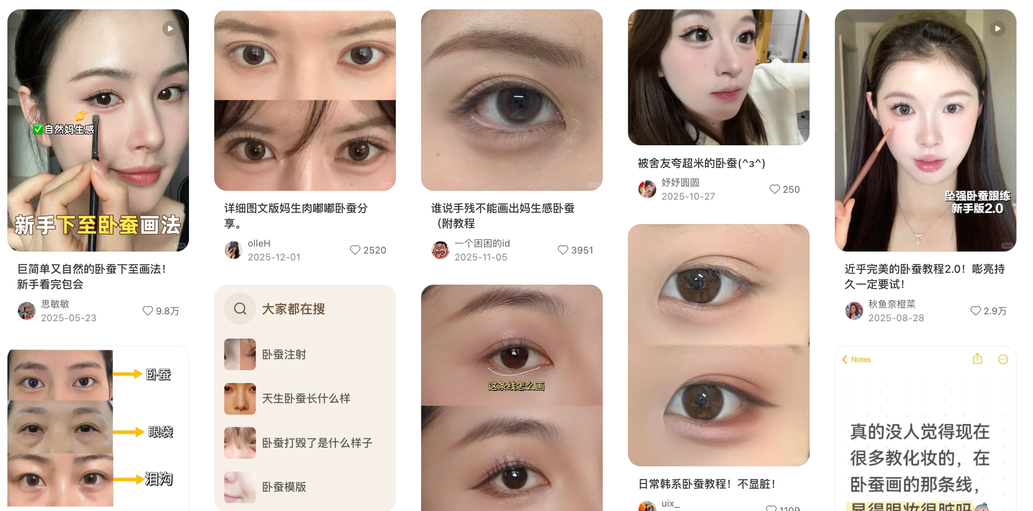 China's eye make up market