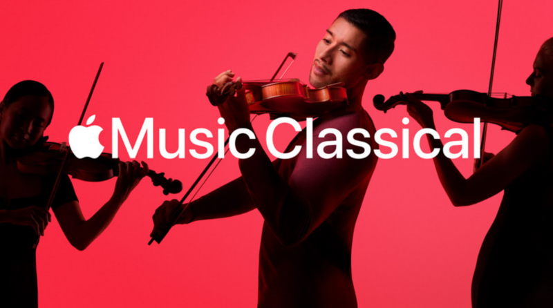 promotional photo of the “Apple Music Classical” app