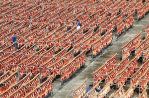 China's cured meat market jinhua ham